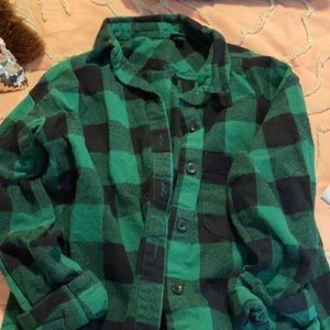 Cropped flannel